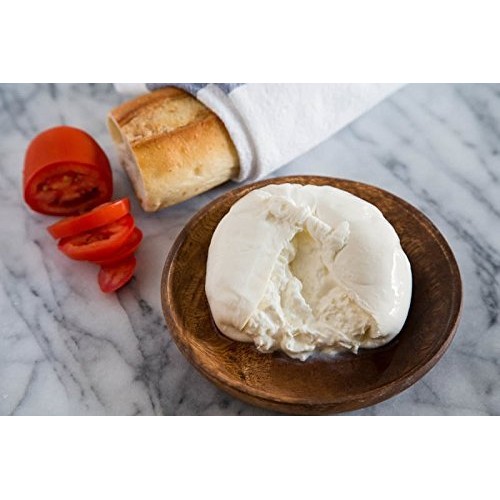 Italian Cow Milk Cheese Burrata - 2 Pieces X 8 Oz - Semi-Soft It