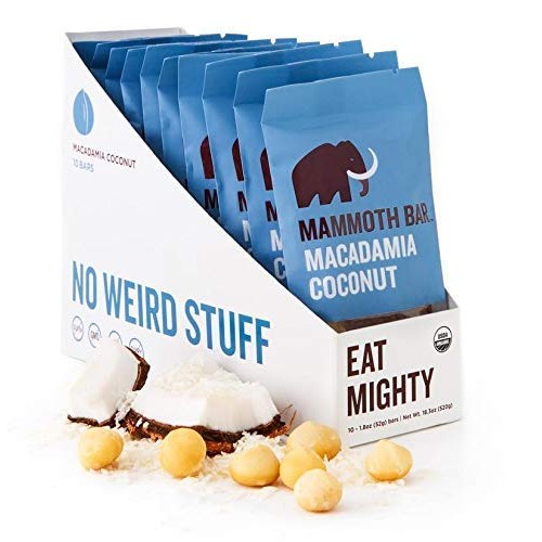Macadamia Coconut Bar- Organic, Paleo, Gluten Free and Raw by Ma...