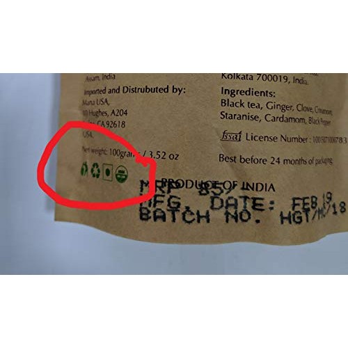 Organic Chai Tea By Mana Organics - A Masala Chai Tea Made With