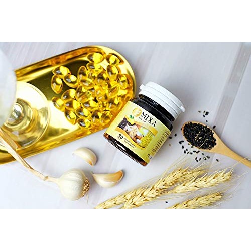 30 Softgels Mixa Five Oil From Black Sesame Oil, Coconut Oil, Pe