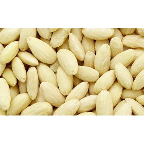 Mandelin Blanched Whole Almonds, 100% Almonds 1 Lb, Non-Gmo, G