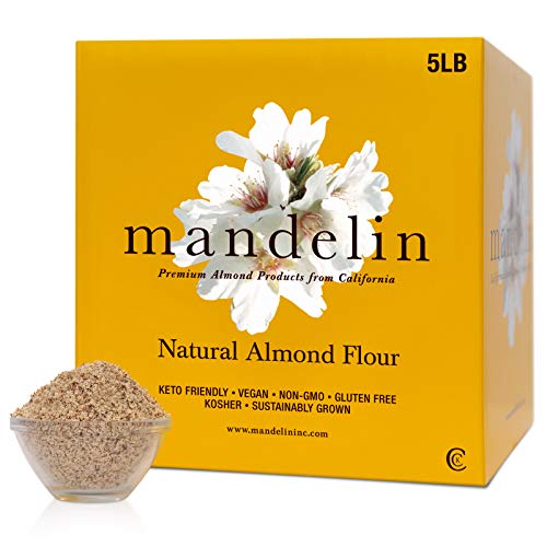 Mandelin Grower Direct Natural Unblanched Almond Flour Keto - Su