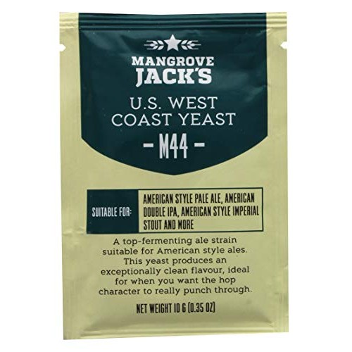 5X Mangrove Jacks Yeast M44 Us West Coast Craft Series Yeast 10
