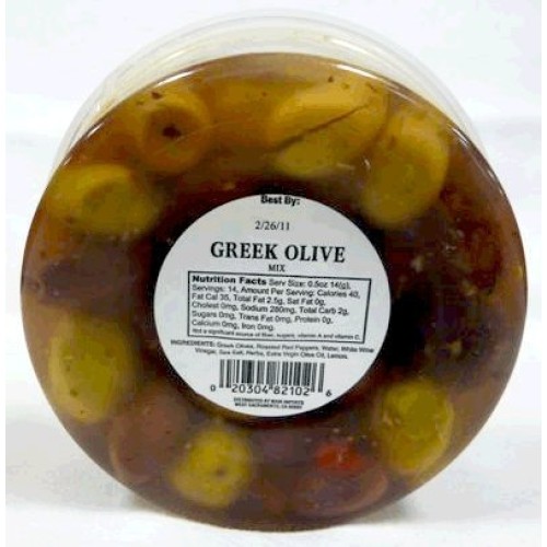 Mani Greek Mix Olives 7Oz 2 Pack