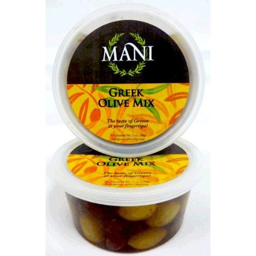 Mani Greek Mix Olives 7Oz 2 Pack