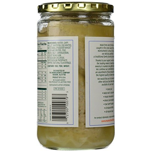 Manischewitz, Gefilte Fish Jelled, 24 Oz