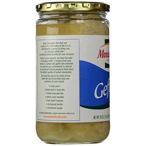 Manischewitz, Gefilte Fish Jelled, 24 Oz