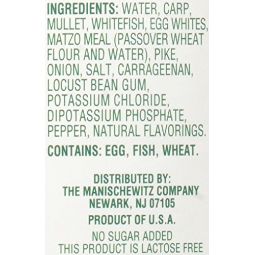 Manischewitz, Gefilte Fish Jelled, 24 Oz