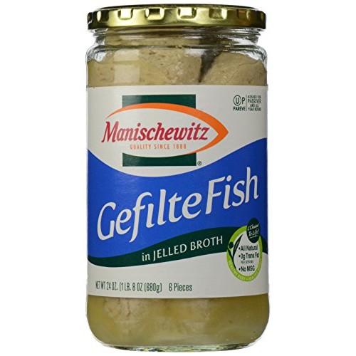 Manischewitz, Gefilte Fish Jelled, 24 Oz