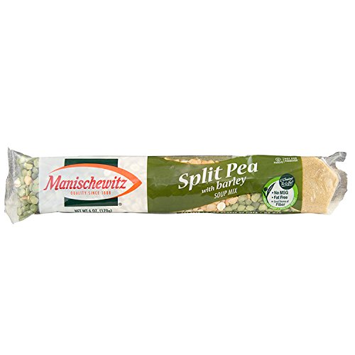 Manischewitz Split Pea With Barley Soup, 6 Ounce Pack Of 4