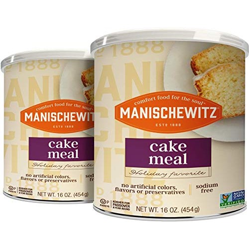 Manischewitz Cake Meal Non Gmo Kosher For Passover 16 Oz Can Pa