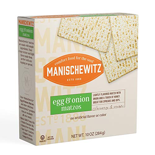 Manischewitz Egg &Amp; Onion Matzo 10Oz 2 Pack