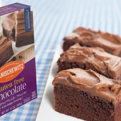 Manischewitz Gluten Free Chocolate Brownie Mix With Fudge Frosti...