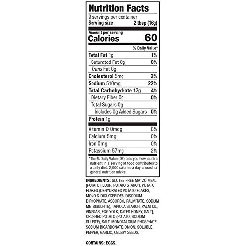 Manischewitz Gluten Free Matzo Ball Mix, 5 Ounce Pack Of 3 Eas