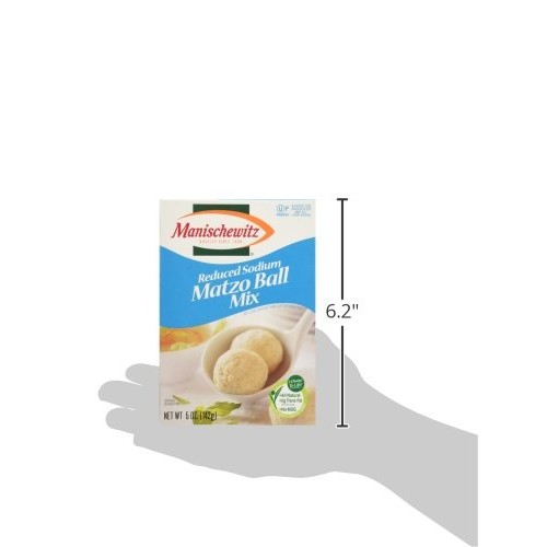 Manischewitz Matzo Ball Mix, Low Sodium, 5 Ounce