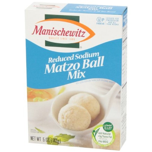 Manischewitz Matzo Ball Mix, Low Sodium, 5 Ounce