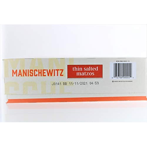 Manischewitz Matzo Thin Salted, 3 Count