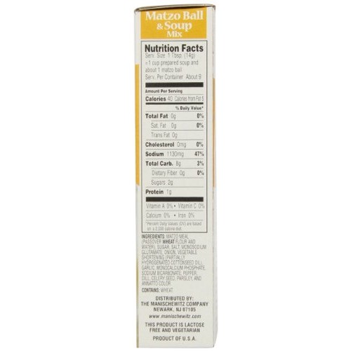 Manischewitz, Mix Matzo Ball And Soup, 4.5 Oz