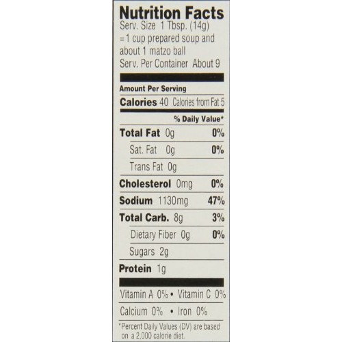 Manischewitz, Mix Matzo Ball And Soup, 4.5 Oz