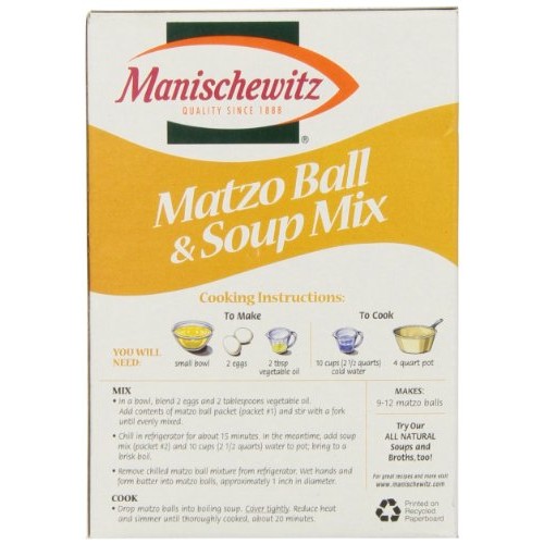 Manischewitz, Mix Matzo Ball And Soup, 4.5 Oz