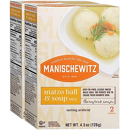 Manischewitz Mix Matzo Ball Soup Pack Of 2