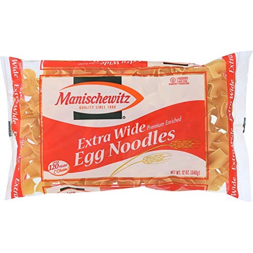 Manischewitz Not A Case Noodle Egg Extra Wide