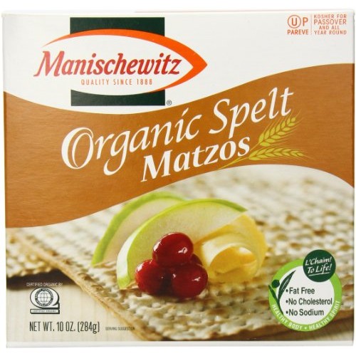 Manischewitz Organic Spelt Matzo Cracker, 10 Ounce