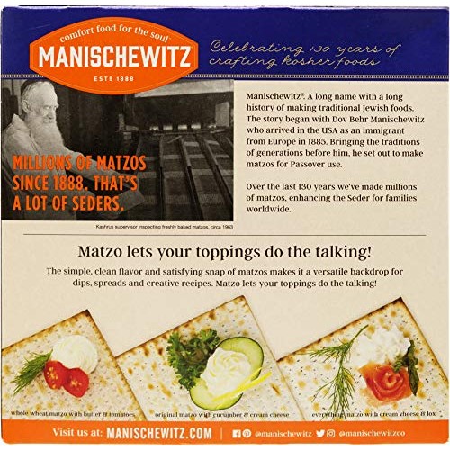 Manischewitz Passover Egg Matzo, 12 Ounce Boxes Pack Of 4