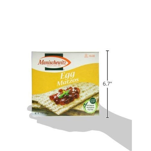 Manischewitz Passover Egg Matzo, 12 Ounce Boxes Pack Of 4