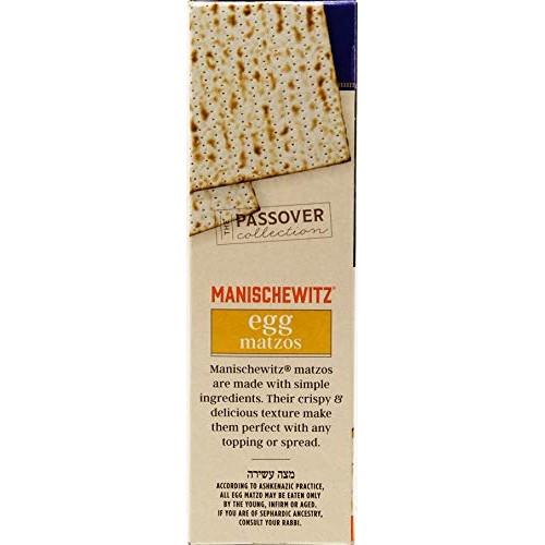 Manischewitz Passover Egg Matzo, 12 Ounce Boxes Pack Of 4