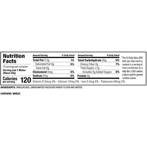 Manischewitz Passover Matzo 5 Lbs 5 Boxes