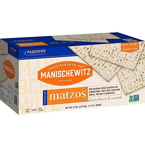 Manischewitz Passover Matzos Crackers, Fresh And Crispy Matzah.