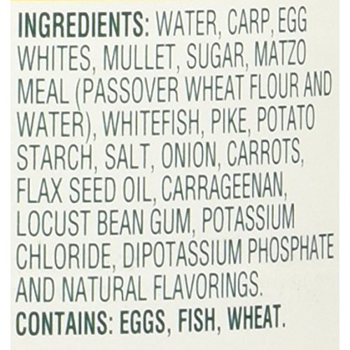 Manischewitz Premium Gold Gefilte Fish, 24 Oz