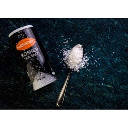 Manischewitz Premium Kosher Salt, Coarse Sea Salt, 16Oz 1 Pound
