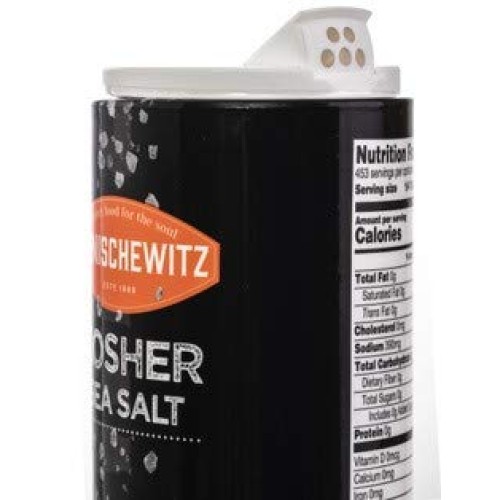 Manischewitz Premium Kosher Salt, Coarse Sea Salt, 16Oz 1 Pound