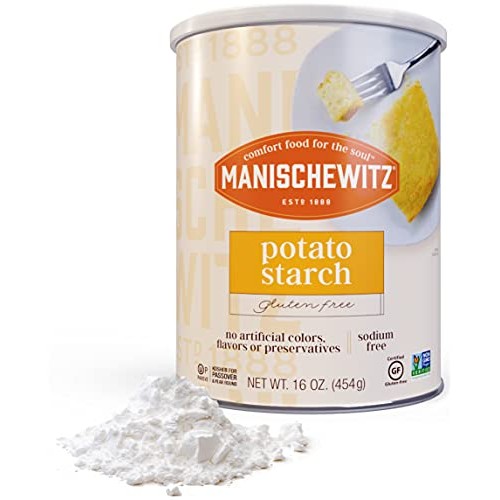 Manischewitz Pure Potato Starch, 16Oz 1Lb Resealable Container