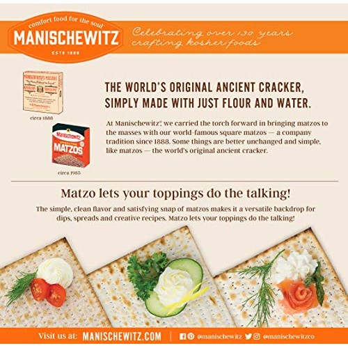 Manischewitz Unsalted Matzo, 10 Oz Single