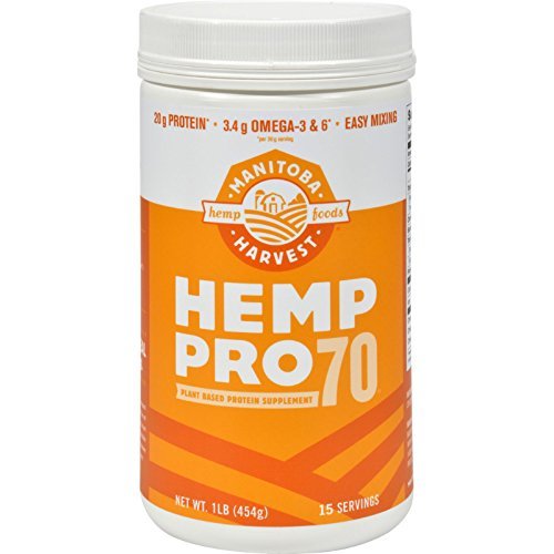 Manitoba Harvest Hemp Pro 70 Protein Supplement, 16 Ounce