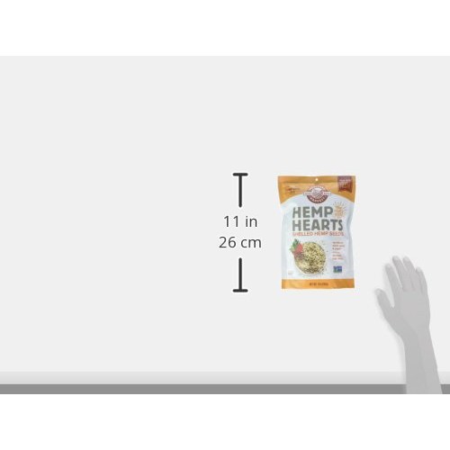 Manitoba Harvest Hemp Hearts Raw Shelled Hemp Seeds, 16Oz; 10G P