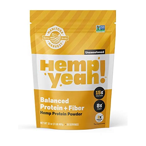 Manitoba Harvest Hemp Yeah! Balanced Protein + Fiber Powder, Uns