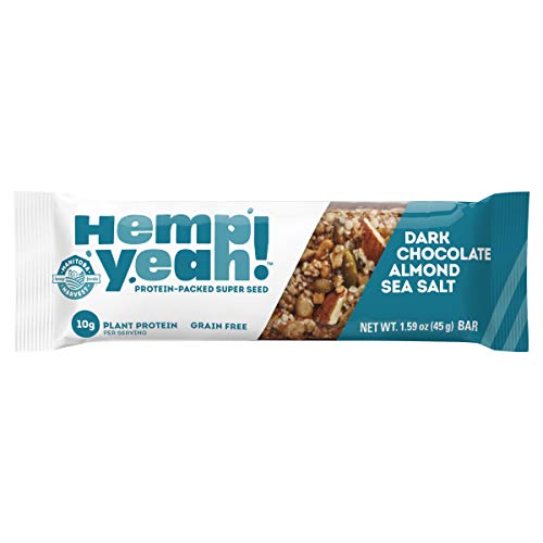 Manitoba Harvest Hemp Yeah! Bars, Dark Chocolate Almond Sea Salt