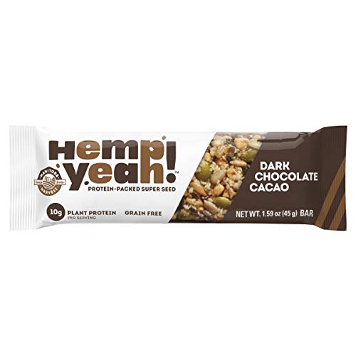 Manitoba Harvest Hemp Yeah! Bars, Dark Chocolate Cacao 12 Bars