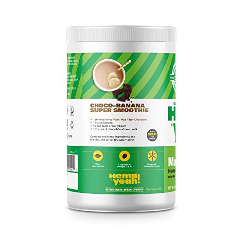 Manitoba Harvest Hemp Yeah! Organic Max Fiber Protein Powder, Ch
