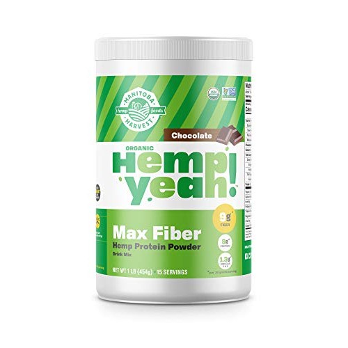 Manitoba Harvest Hemp Yeah! Organic Max Fiber Protein Powder, Ch