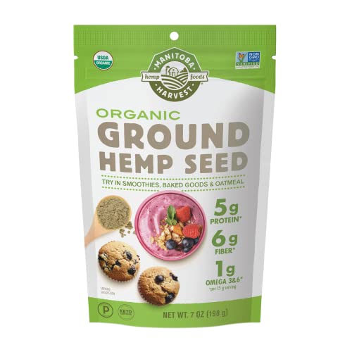 Manitoba Harvest Organic Ground Hemp Seed, 7 Oz – 5G Plant Based