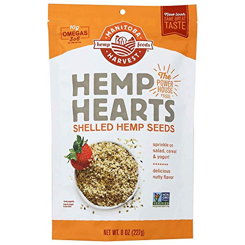 Manitoba Harvest Shelled Hemp Seed, 8 Ounce