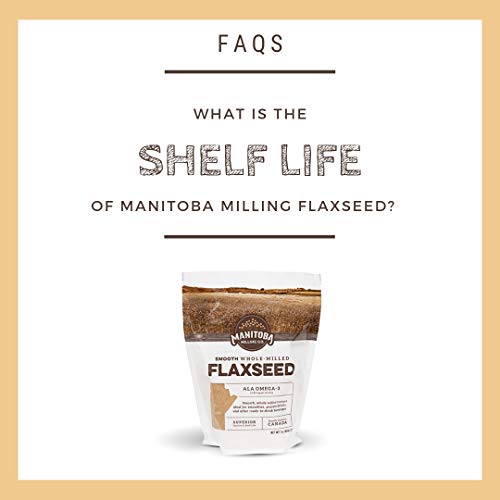 Canadian Golden Flaxseed, Milled Flaxseed 16 Oz