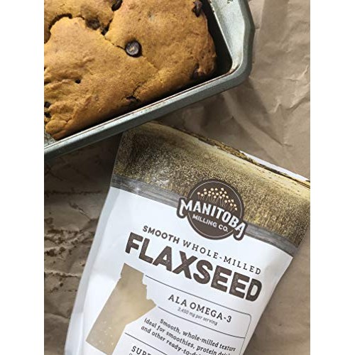 Manitoba Milling Finest Whole Milled Smooth Golden Flaxseed Flax