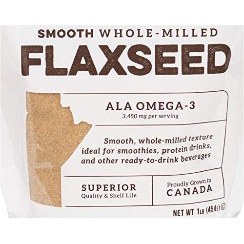 Manitoba Milling Finest Whole Milled Smooth Golden Flaxseed Flax