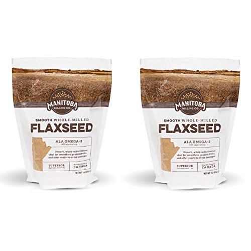 Manitoba Milling Finest Whole Milled Smooth Golden Flaxseed Flax